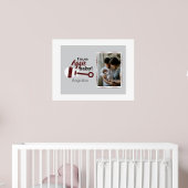 Maroon Pset Rattle Aggie Baby Foto Poster