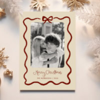 Maroon Quirky Bow Lijst