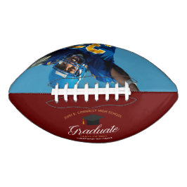 Maroon Red Afstuderen Custom 2025 Afstuderen Foto American Football