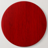 Maroon Red Bamboo Wood Grain Kijk uit Ronde Button 6,0 Cm (Voorkant)