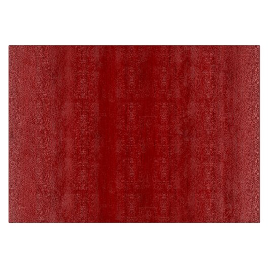 Maroon Red Bamboo Wood Grain Kijk uit Snijplank (Voorkant)