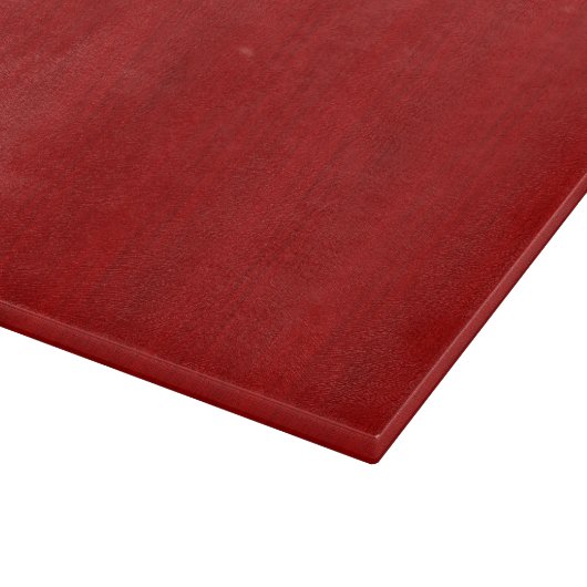 Maroon Red Bamboo Wood Grain Kijk uit Snijplank (Hoek)