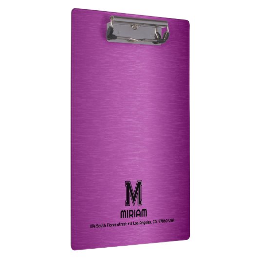 Maroon Red Metallic textuur aangepaste zwarte teks Klembord (Rechts)