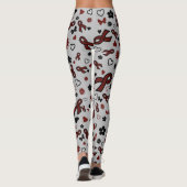 Maroon Ribbons Multi...APS Leggings (Achterkant)