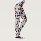 Maroon Ribbons Multi...APS Leggings (Rechts)