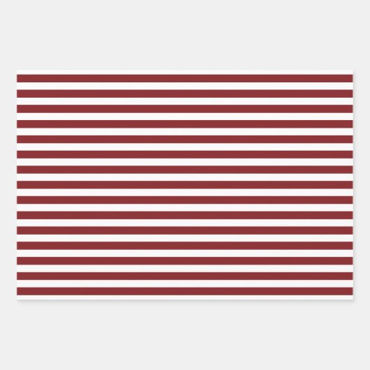 Maroon rood aangepaste gelukkige verjaardag met li inpakpapier vel (Voorkant 3)