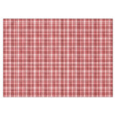 Maroon, rood en roze tartan tafelkleed (Voorkant (Horizontaal))