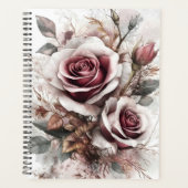 Maroon Rozen Planner (Voorkant)