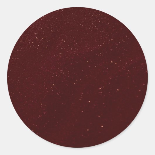 Maroon Sand Ronde Sticker (Voorkant)