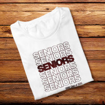 Maroon Seniors Seniors Seniors