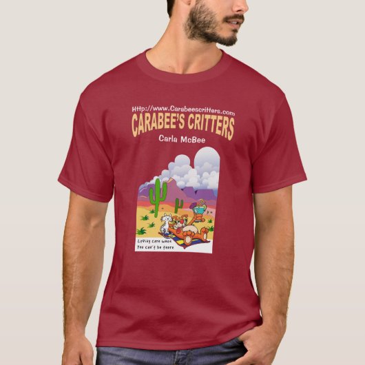 Maroon short t-shirt (Voorkant)