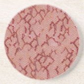 Maroon Snake Skin.jpg Zandsteen Onderzetter (Voorkant)
