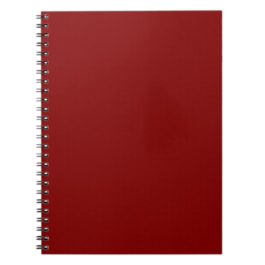 Maroon Spiral Notitieboek (Voorkant)