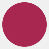 Maroon sticker (Voorkant)