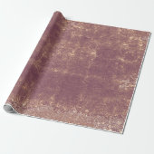 Maroon Tan-ontkoppelingspatroon textuur Cadeaupapier (Uitgerold)