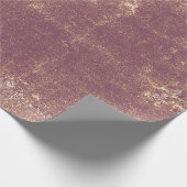  Maroon Tan-ontkoppelingspatroon textuur Cadeaupapier (Hoek)