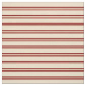 Maroon & Tan Stripes Stof (Swatch)