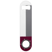 Maroon Texas Flag Speed Flessenopener (Voorkant)