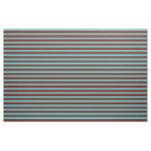 Maroon & Turquoise Pattern of Stripes Stof (Yard (91,4 cm))