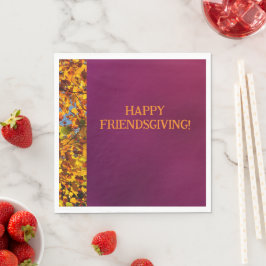 Maroon verlaat Thanksgiving Friendsgiving Servet