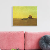 Marooned door Howard Pyle Canvas Afdruk (Insitu (Woonkamer))