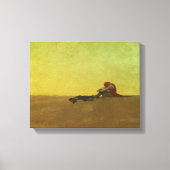 Marooned door Howard Pyle Canvas Afdruk (Voorkant)