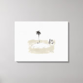Marooned Painter canvasprint Canvas Afdruk (Voorkant)
