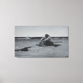 Marooned Pirate Canvas Afdruk (Voorkant)