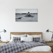 Marooned Pirate Canvas Afdruk (Insitu (Slaapkamer))