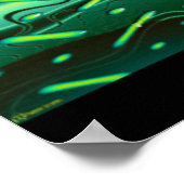 Marooned Symetrical 3D Fractal Poster (Hoek)