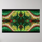 Marooned Symetrical 3D Fractal Poster (Voorkant)