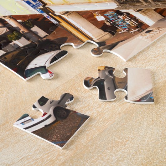 Marostica, Italië. Legpuzzel (Zijkant)