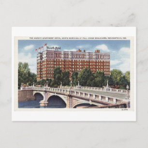 Marott Hotel Indianapolis Indiana Vintage Briefkaart