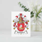 Marquart Family Crest Briefkaart (Staand voorkant)