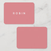 Marque Place Colorus - Rose Plaatskaartje (Voorkant / Achterkant)