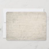 Marquee Ampersand Photo Save the Date Card (Achterkant)