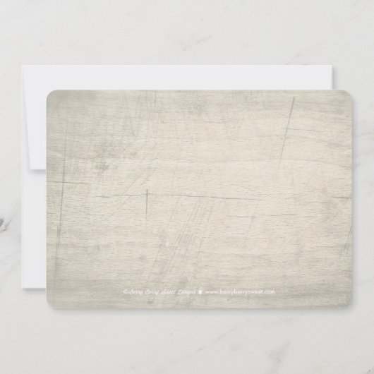 Marquee Ampersand Photo Save the Date Card (Achterkant)