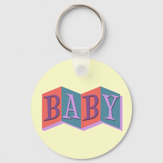 Marquee Baby Sleutelhanger (Voorkant)
