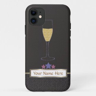 Marquee en champagne black "Barely Daar" iPhone 11 Hoesje
