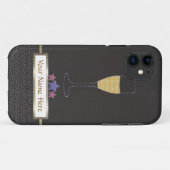 Marquee en champagne black "Barely Daar" Case-Mate iPhone Case (Achterkant (horizontaal))