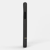 Marquee en champagne black "Barely Daar" Case-Mate iPhone Case (Achterkant/rechts)