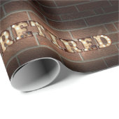 Marquee in ruste Sign On Brick Cadeaupapier (Rol Hoek)