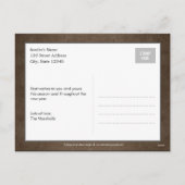 Marquee Lights Briefkaart Holiday Photo Card (Achterkant)