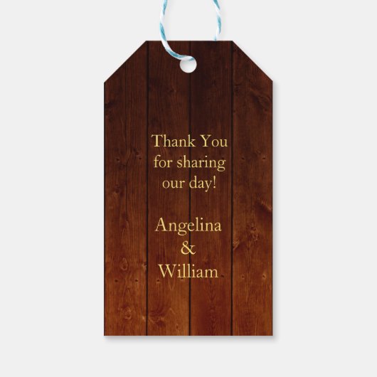 Marquee Lights Gift Label Cadeaulabel (Achterkant)