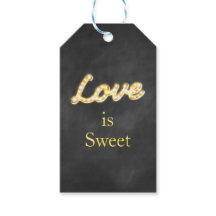  Marquee Lights Gift Label - karton