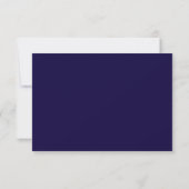 Marquee Lights RSVP - blauw Kaartje (Achterkant)