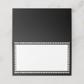 Marquee Style Table Kaarten Plaatskaartje (Buitenkant ongevouwen)