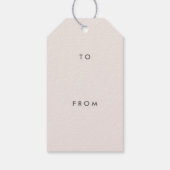 Marquee Vaderdag Gift Label - marine Cadeaulabel (Achterkant)