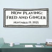 Marquee Wedding Banner (Beurs)