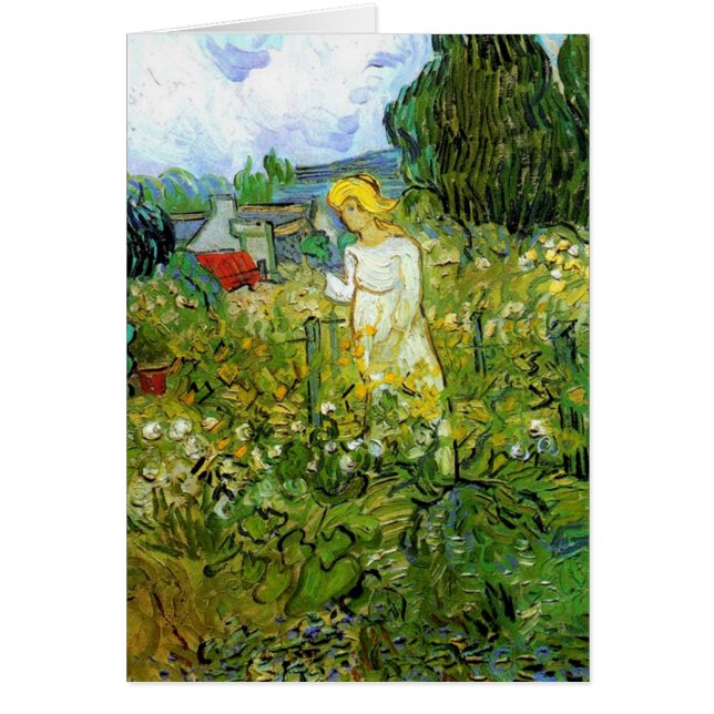 Marquerite Gachet in de tuin, Vincent van Gogh. (Voorkant)